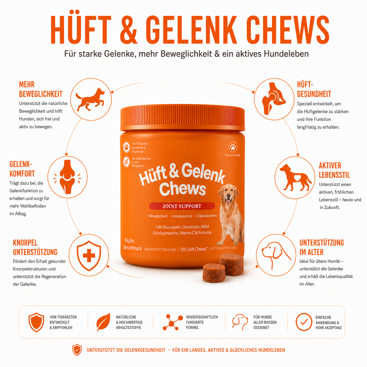 Hüft und Gelenk Chews